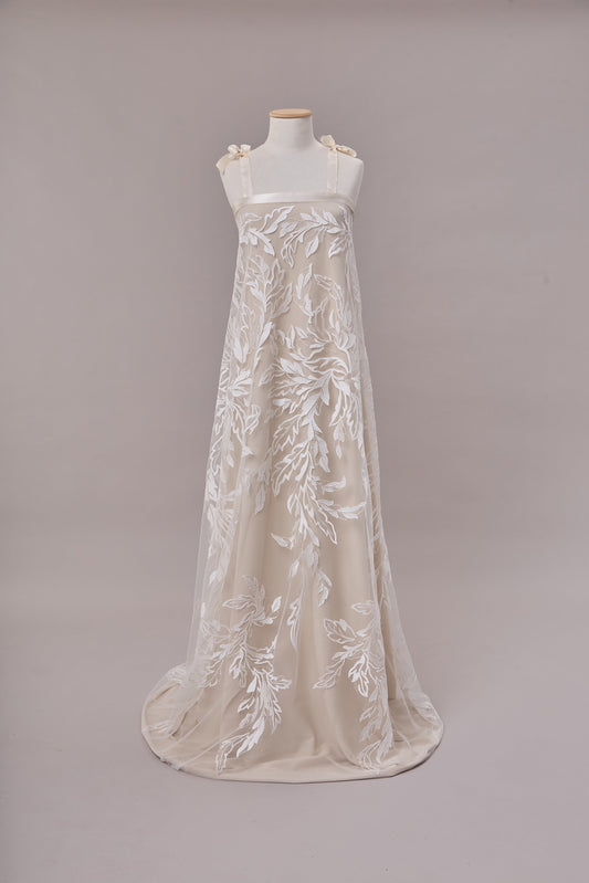 S0666 EMBROIDERY TULLE