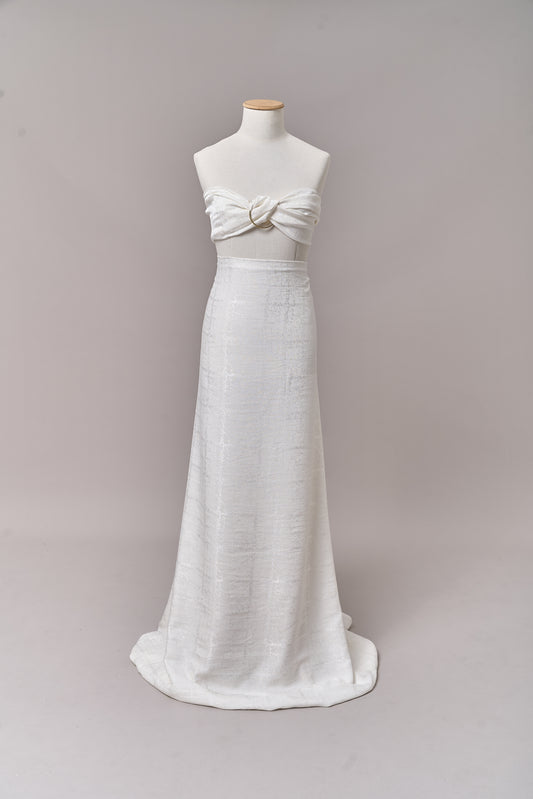 S0602 OFF WHITE - TENCEL WOVEN