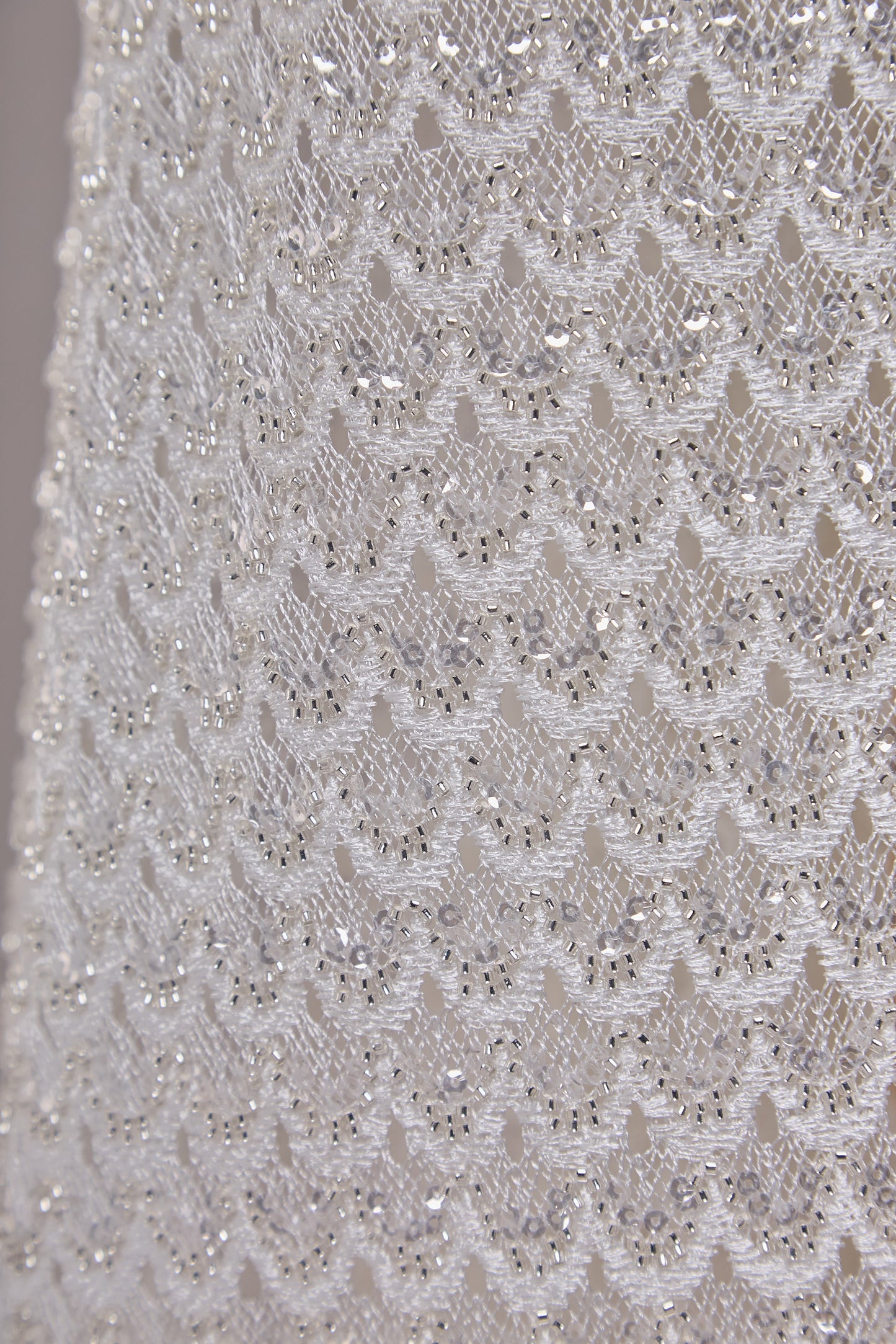 S0661 EMBROIDERY NET WITH BEADS