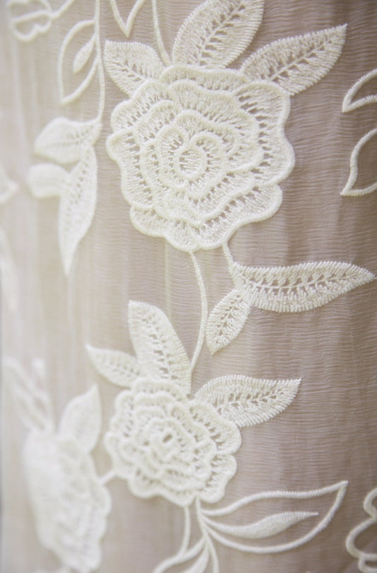 S0412 EMBROIDERY SILK CHIFFON
