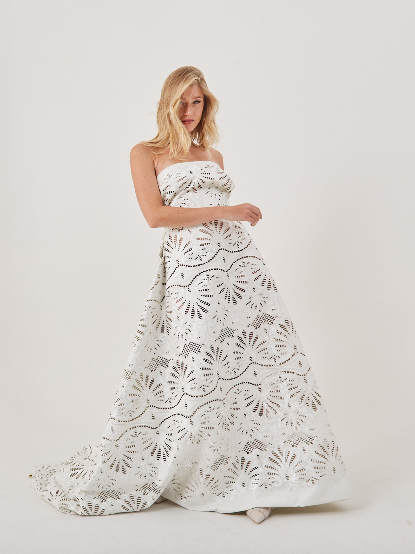 S0638 FAUX LEATHER WITH CUT OUTS