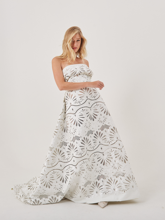 S0638 FAUX LEATHER WITH CUT OUTS