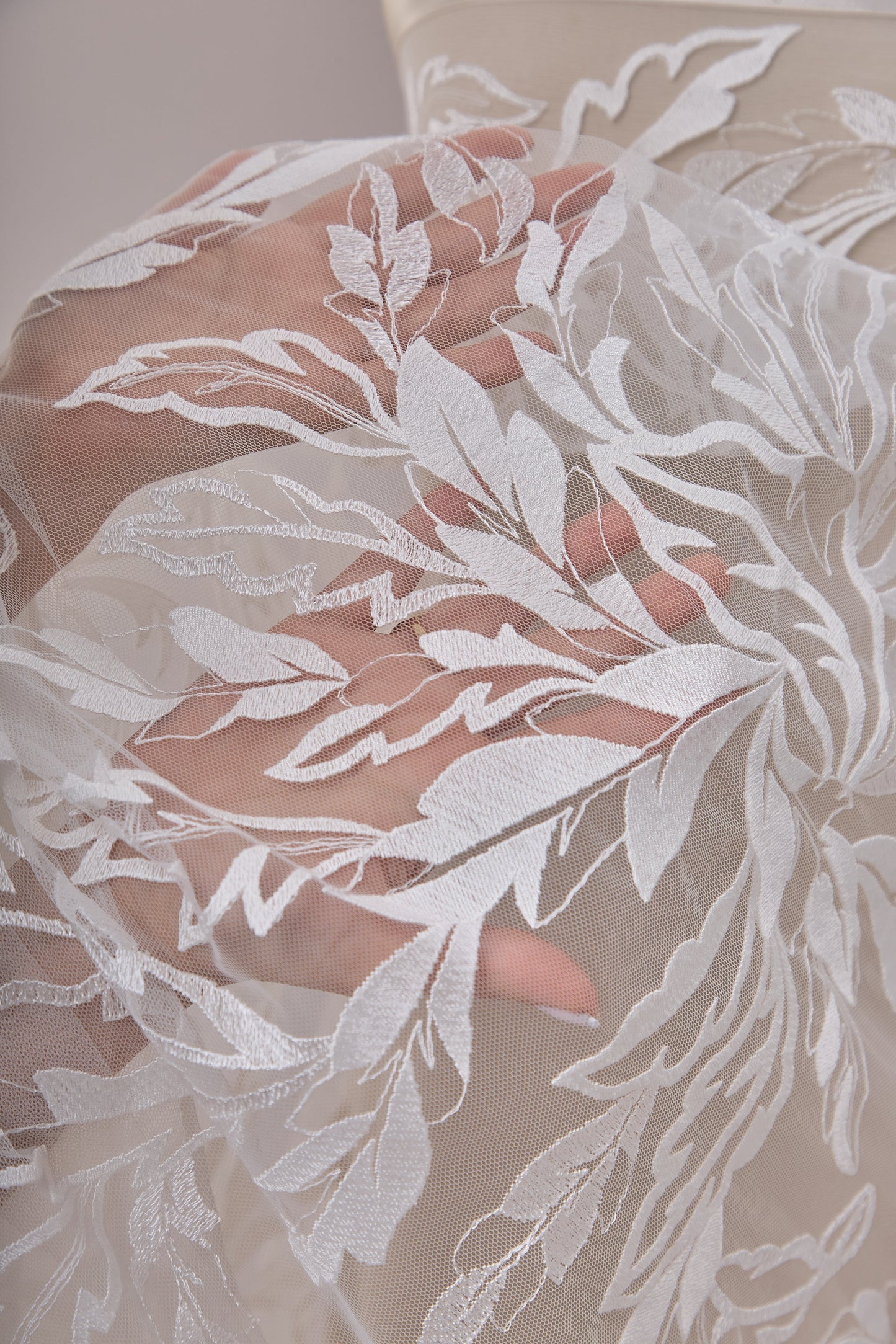 S0666 EMBROIDERY TULLE