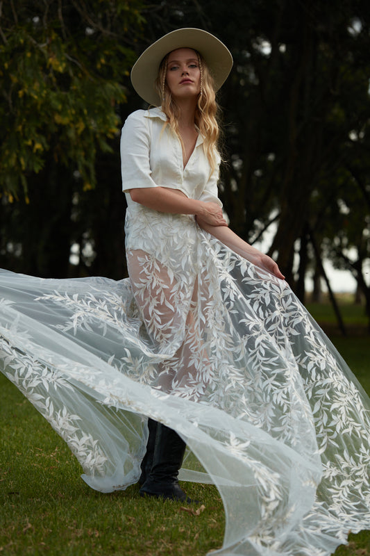 S0377 EMBROIDERY TULLE