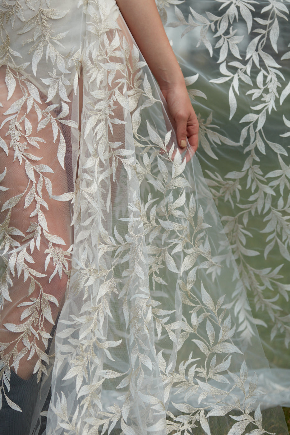 S0377 EMBROIDERY TULLE
