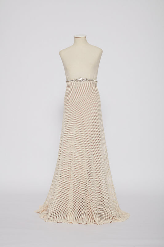 S0342 GUIPIURE NET 100% COTTON