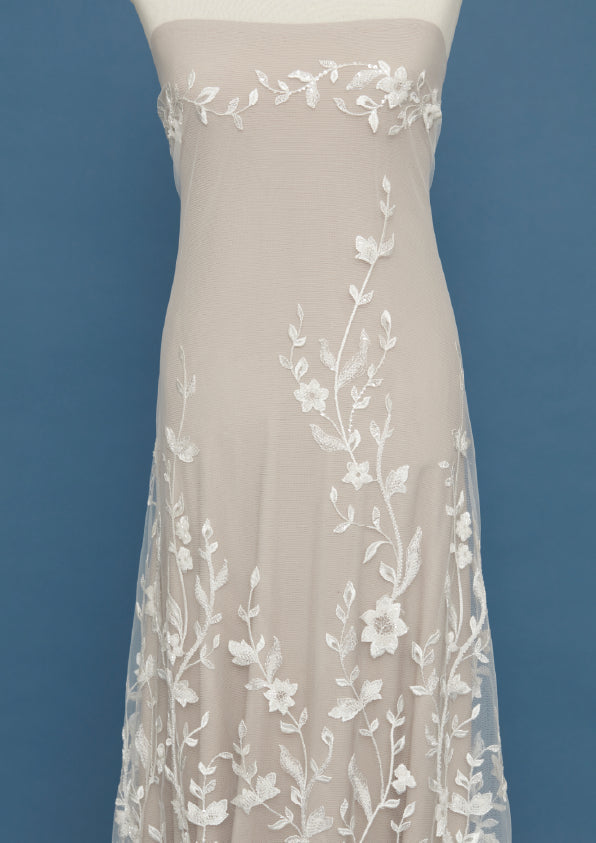 S0425 EMBROIDERY TULLE