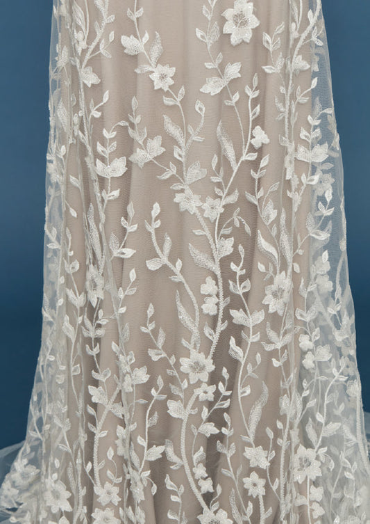 S0425 EMBROIDERY TULLE