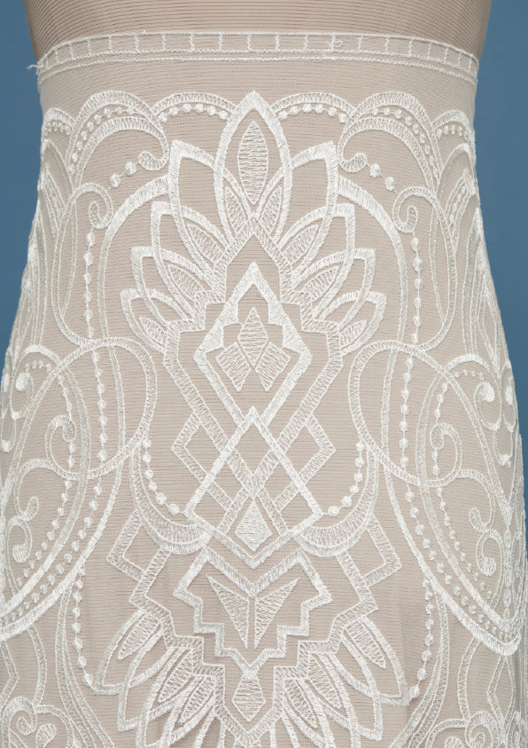 S0464 EMBROIDERY TULLE