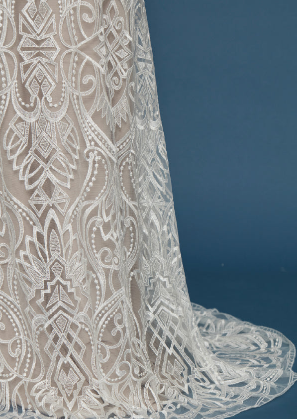 S0464 EMBROIDERY TULLE