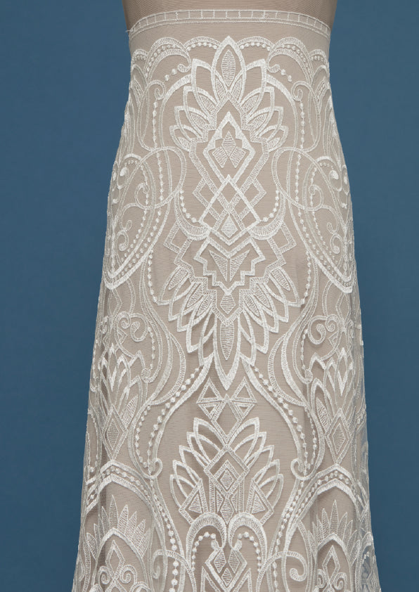 S0464 EMBROIDERY TULLE