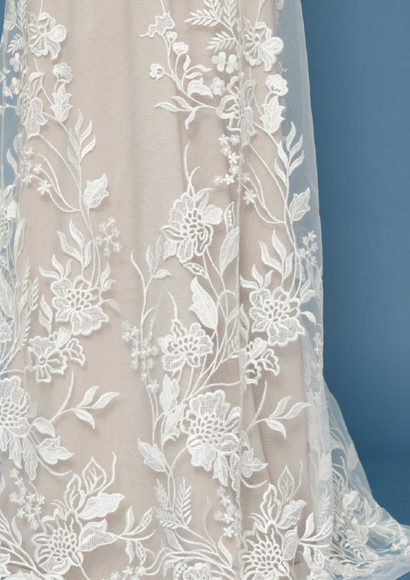 S0499 EMBROIDERY TULLE