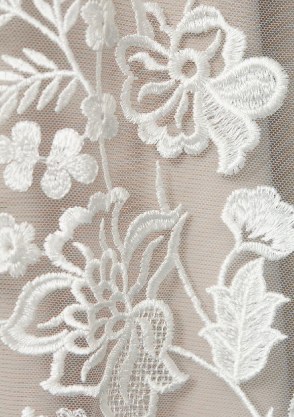 S0499 EMBROIDERY TULLE