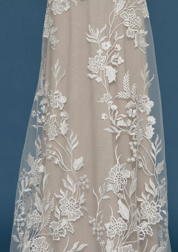 S0499 EMBROIDERY TULLE