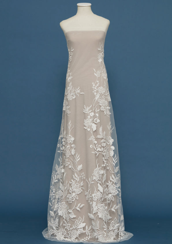 S0499 EMBROIDERY TULLE