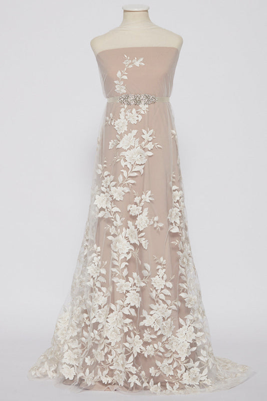 S0316 EMBROIDERY TULLE