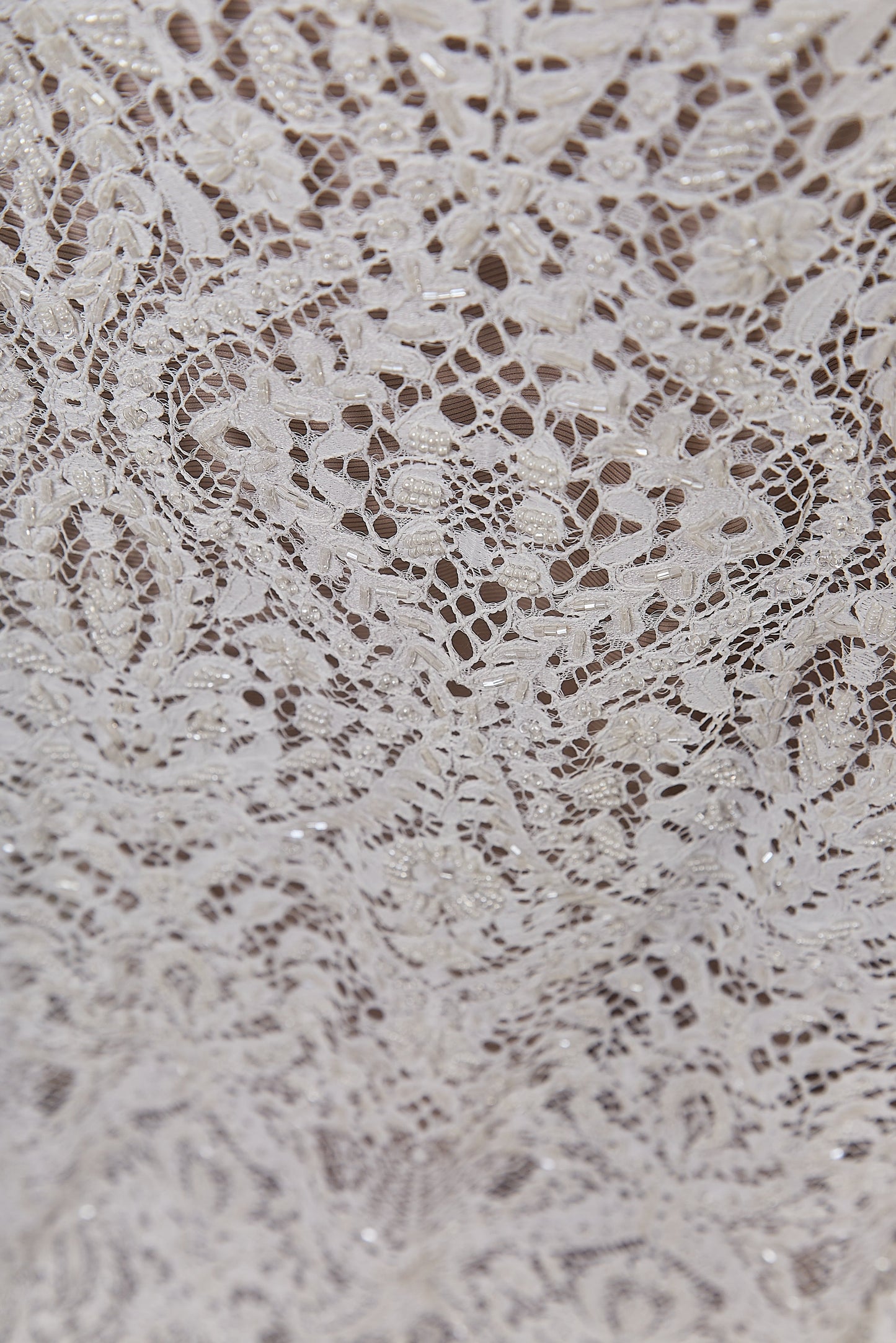S0622 EMBROIDERY LACE WITH BEADS
