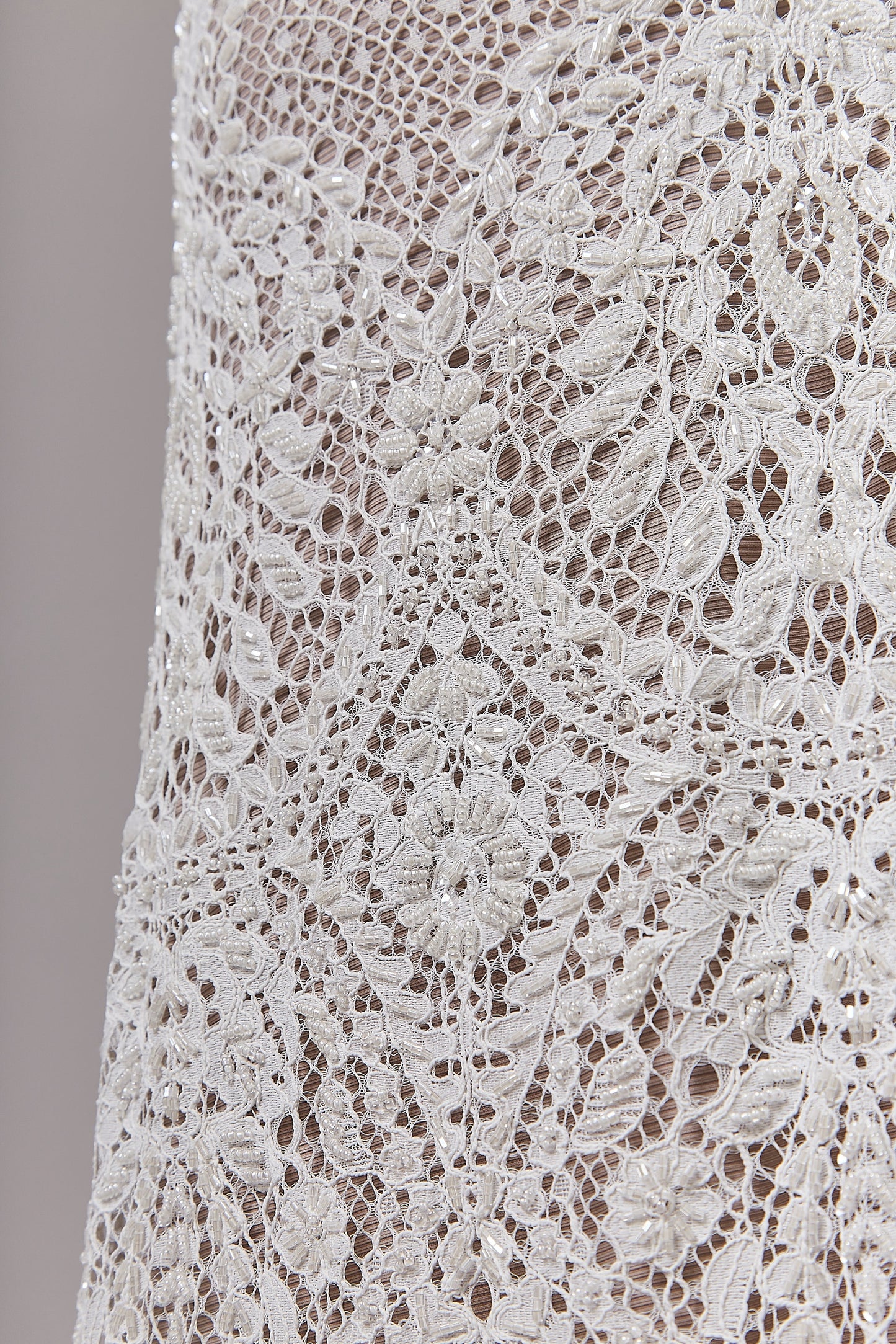 S0622 EMBROIDERY LACE WITH BEADS