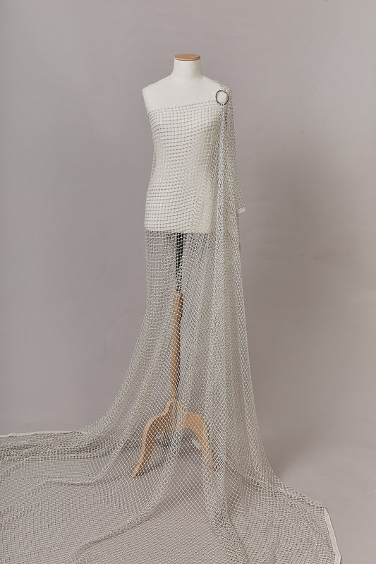 S0627 GUIPIURE WITH LUREX YARN
