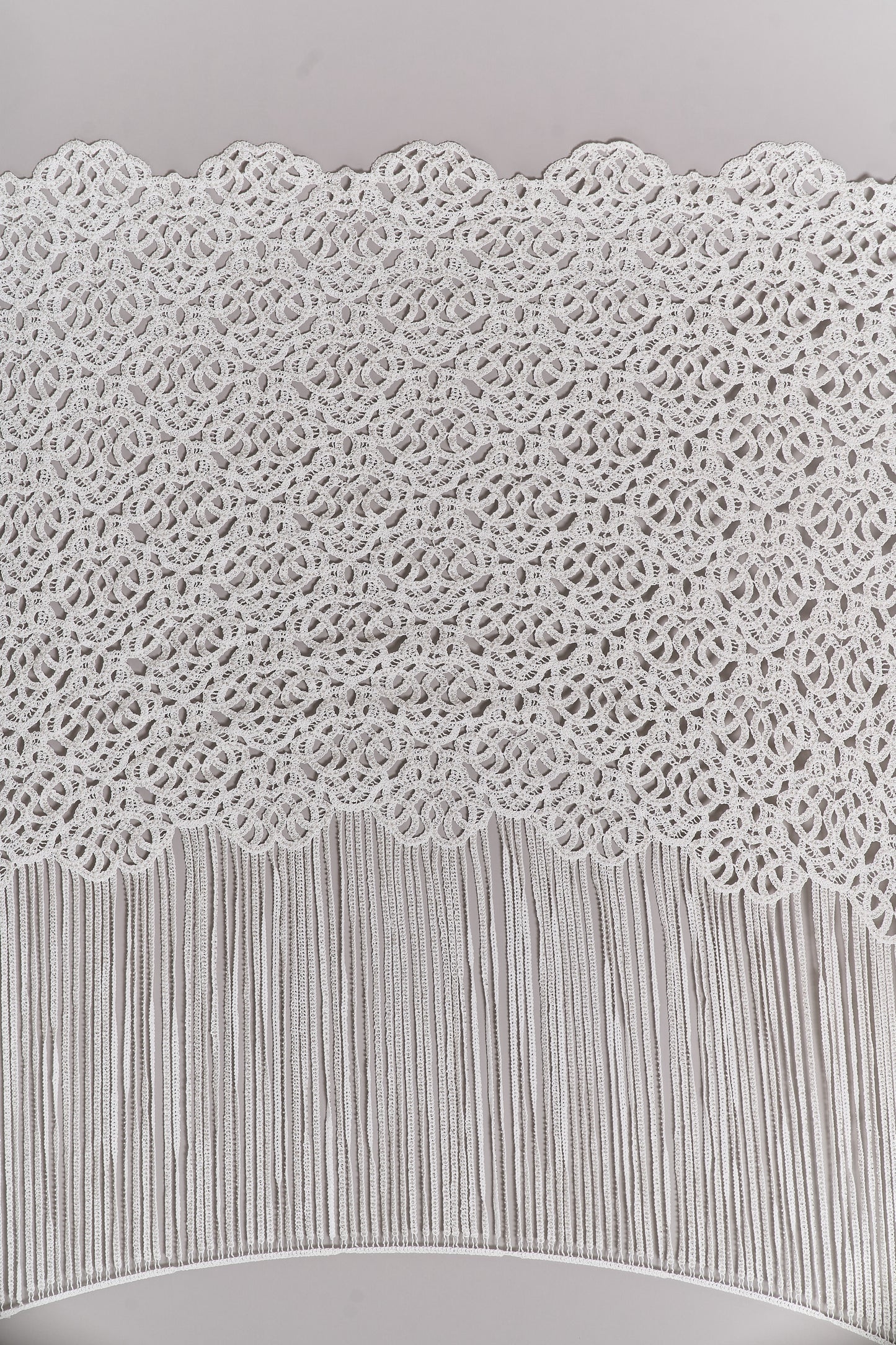 S0713 EMBROIDERED COTTON GUIPIURE WITH BEADS