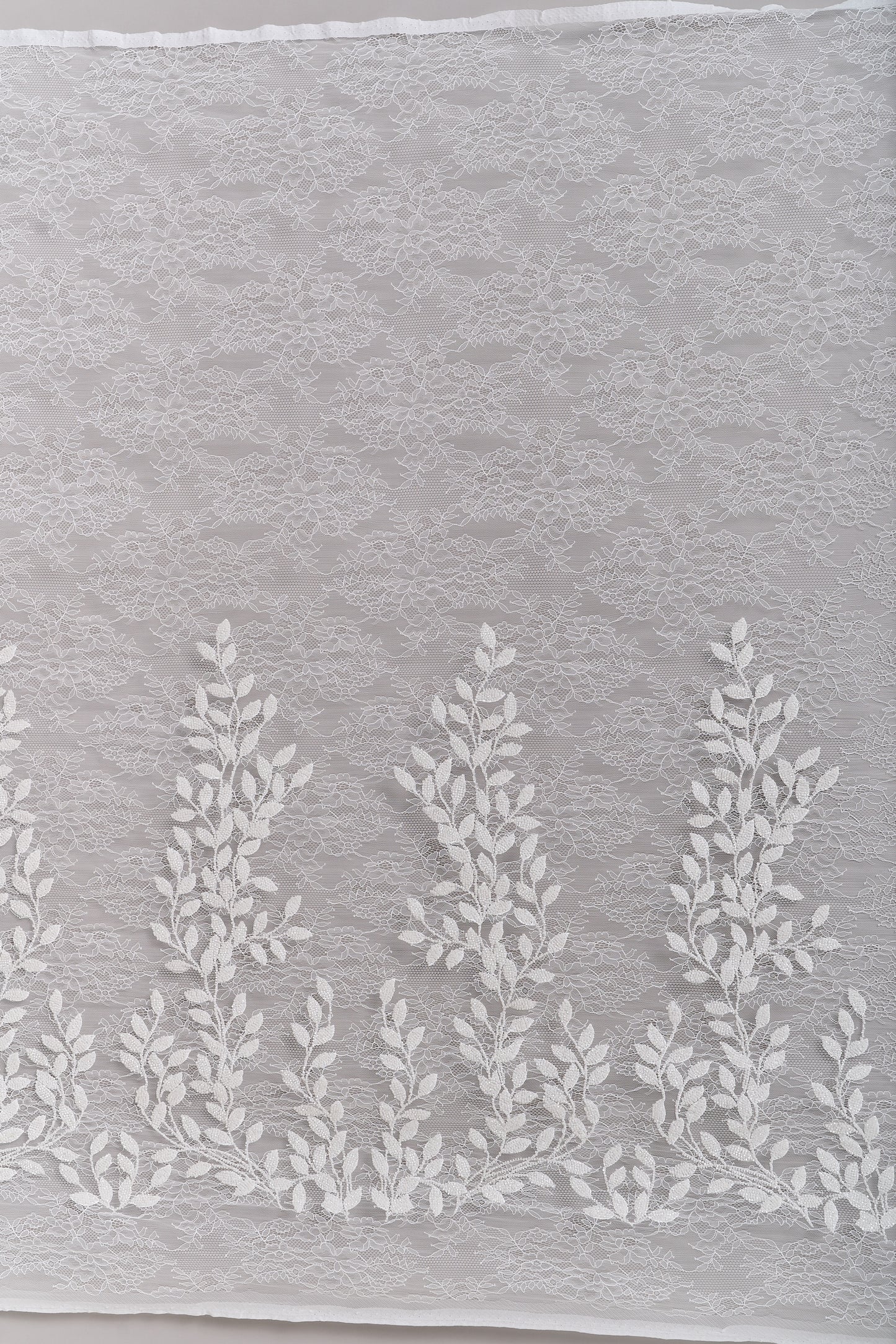 S0702 EMBROIDERY LACE WITH BEADS