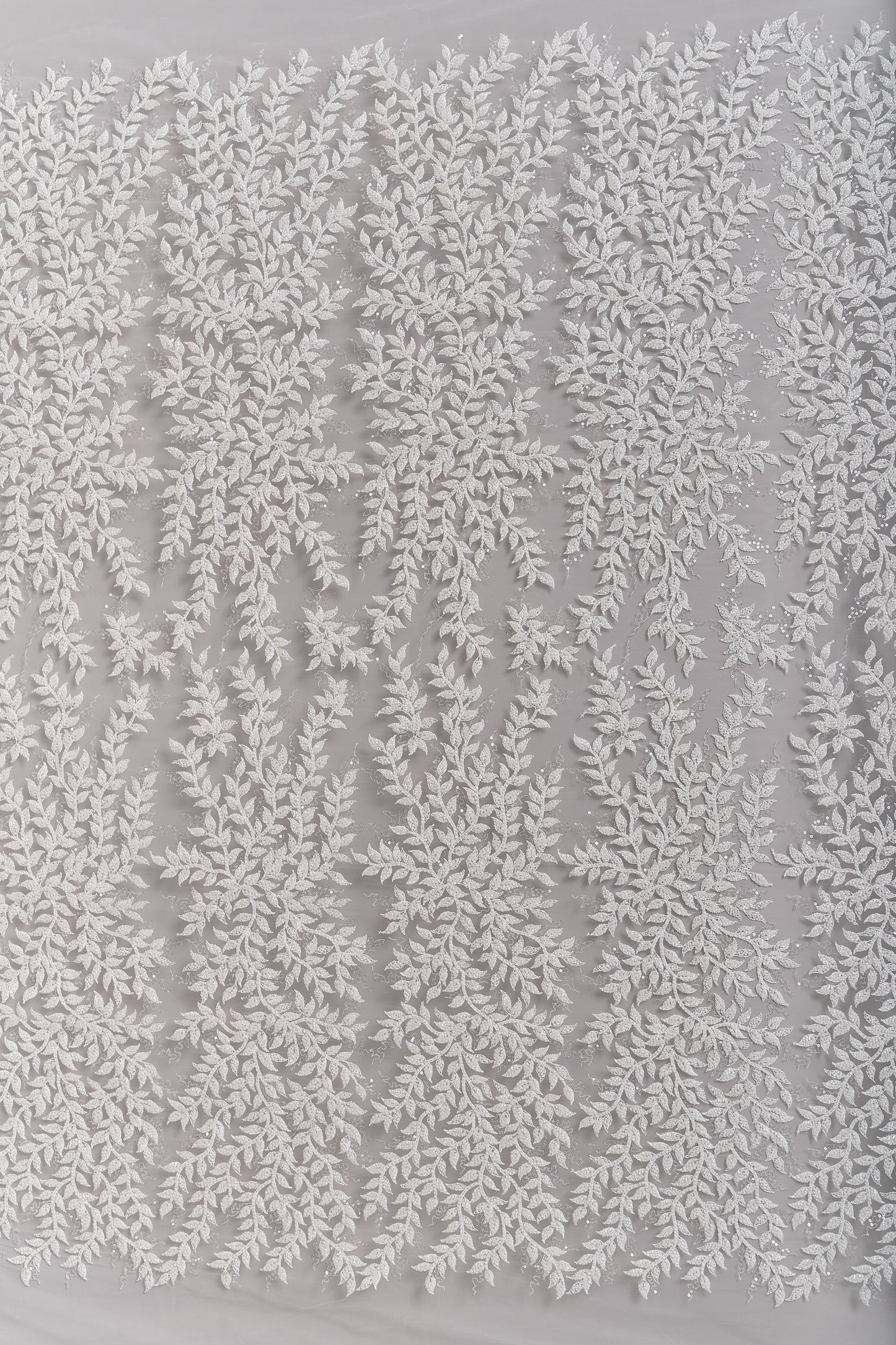S0692 - EMBROIDERY TULLE WITH BEADS