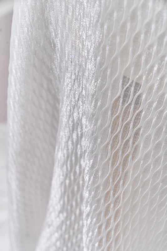 S0703 PLEATED ORGANZA