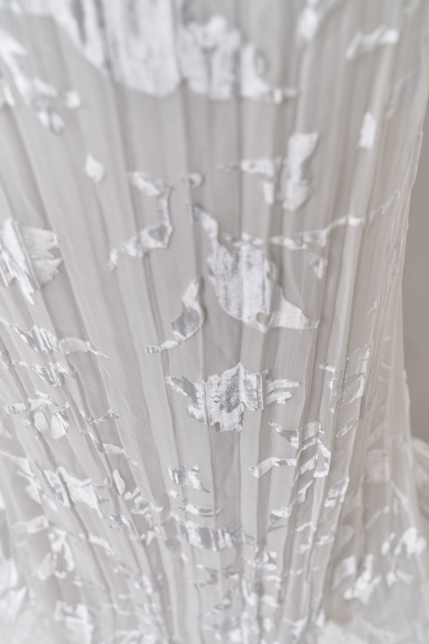S0715 SILK CHIFFON DEVORÉ VELVET