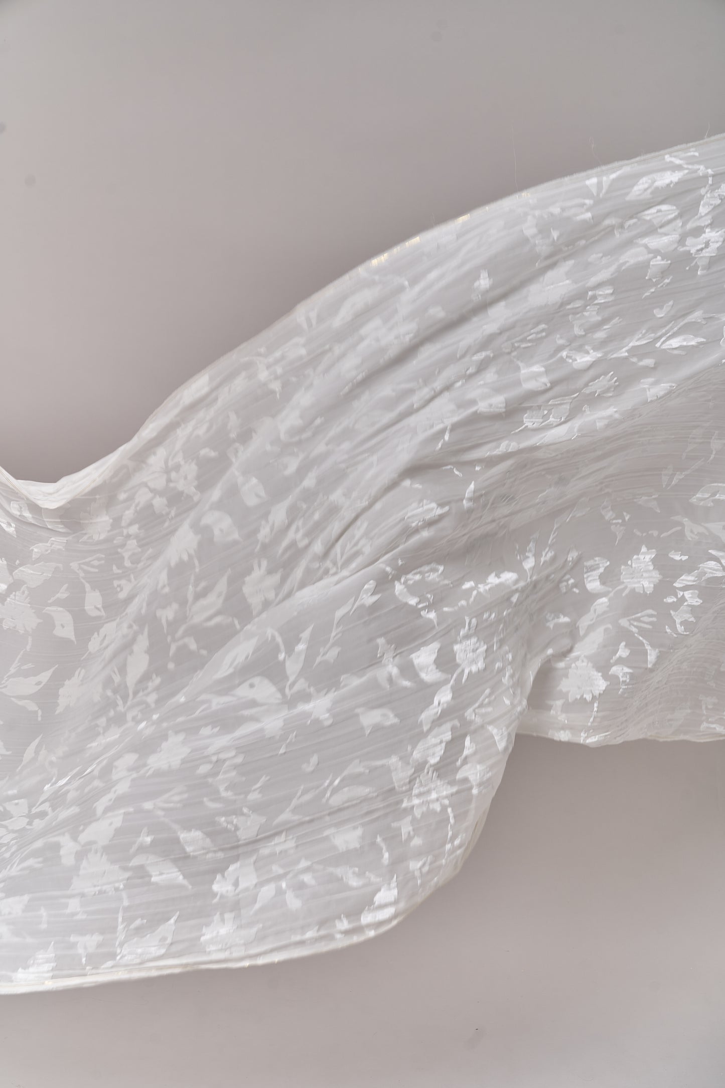 S0715 SILK CHIFFON DEVORÉ VELVET