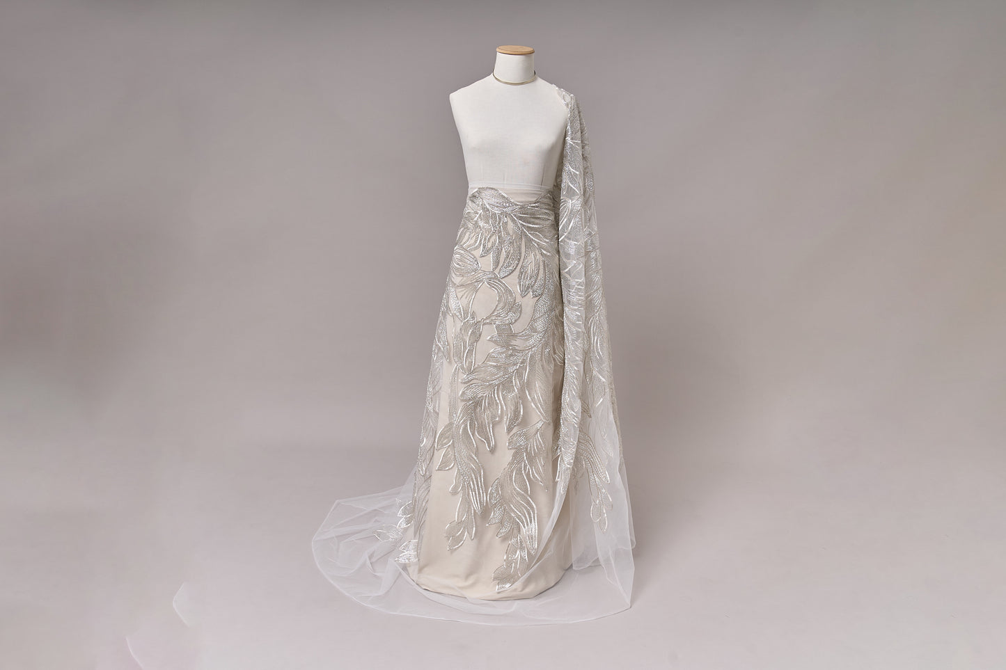 S0711  EMBROIDERY TULLE