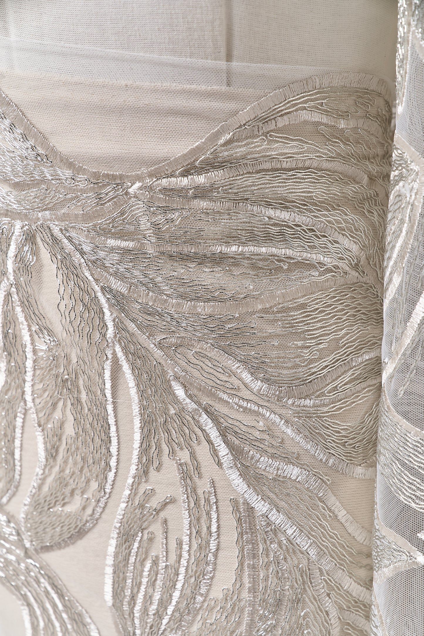 S0711  EMBROIDERY TULLE