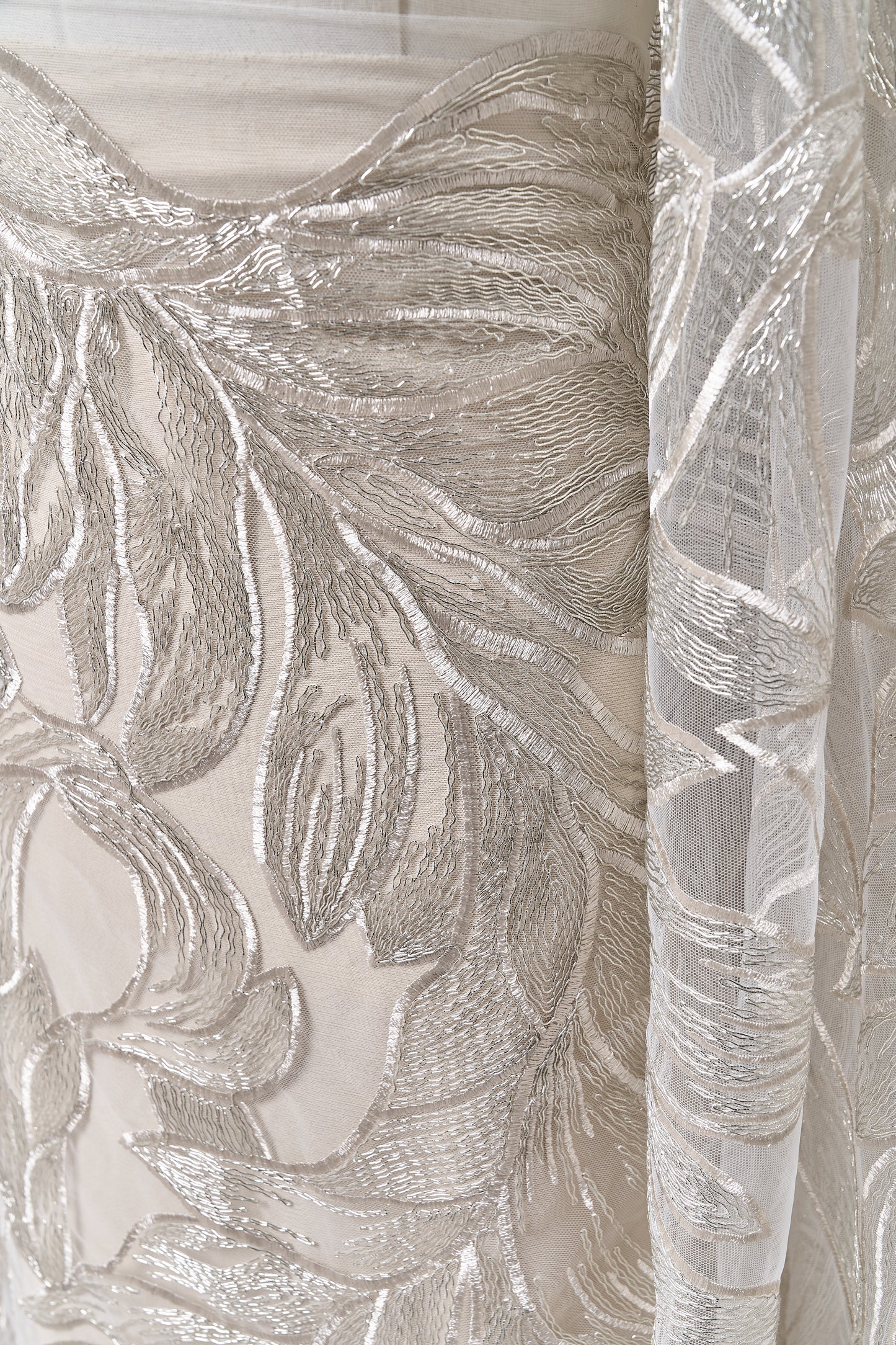 S0711  EMBROIDERY TULLE