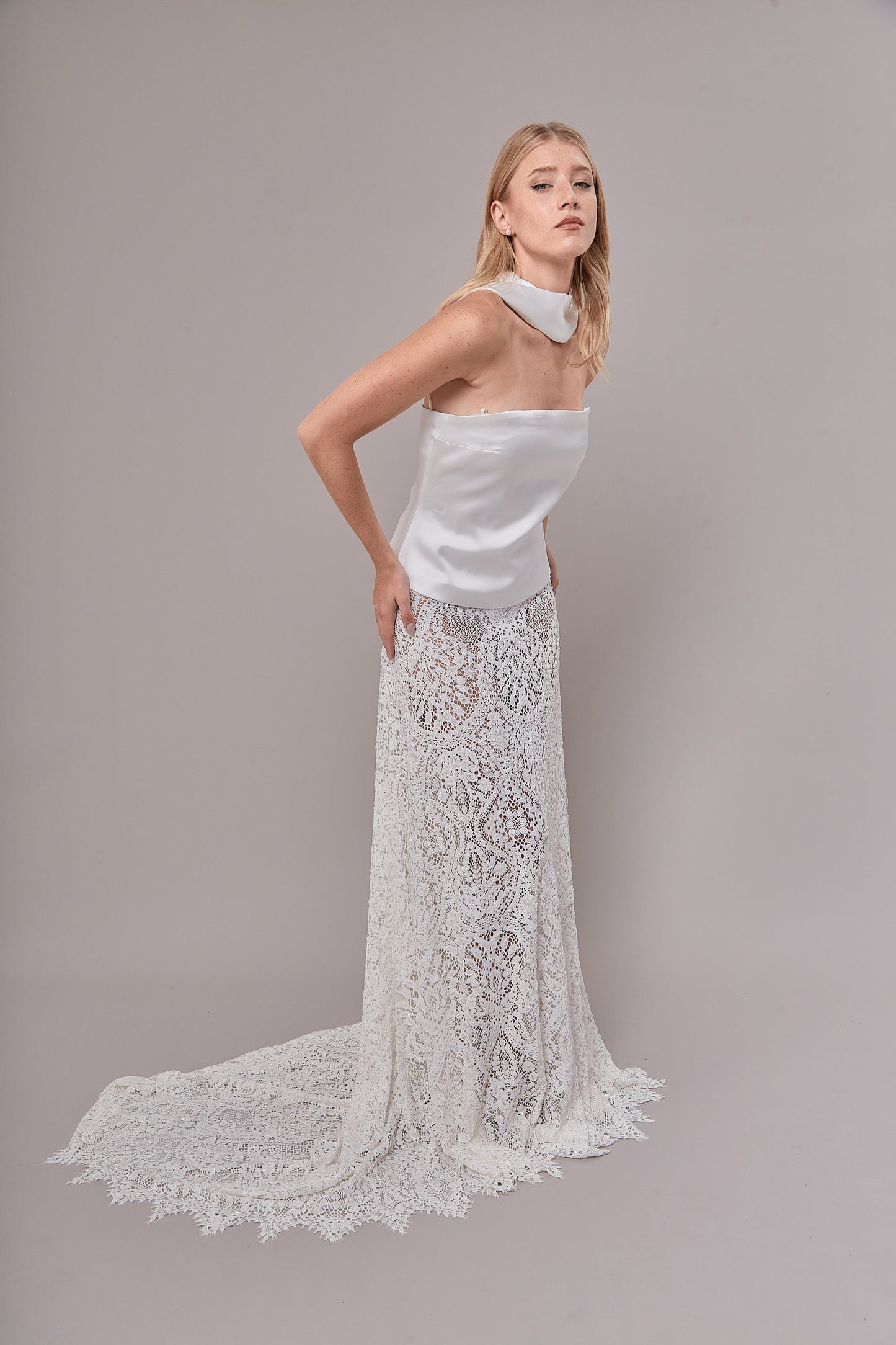 S0622 EMBROIDERY LACE WITH BEADS