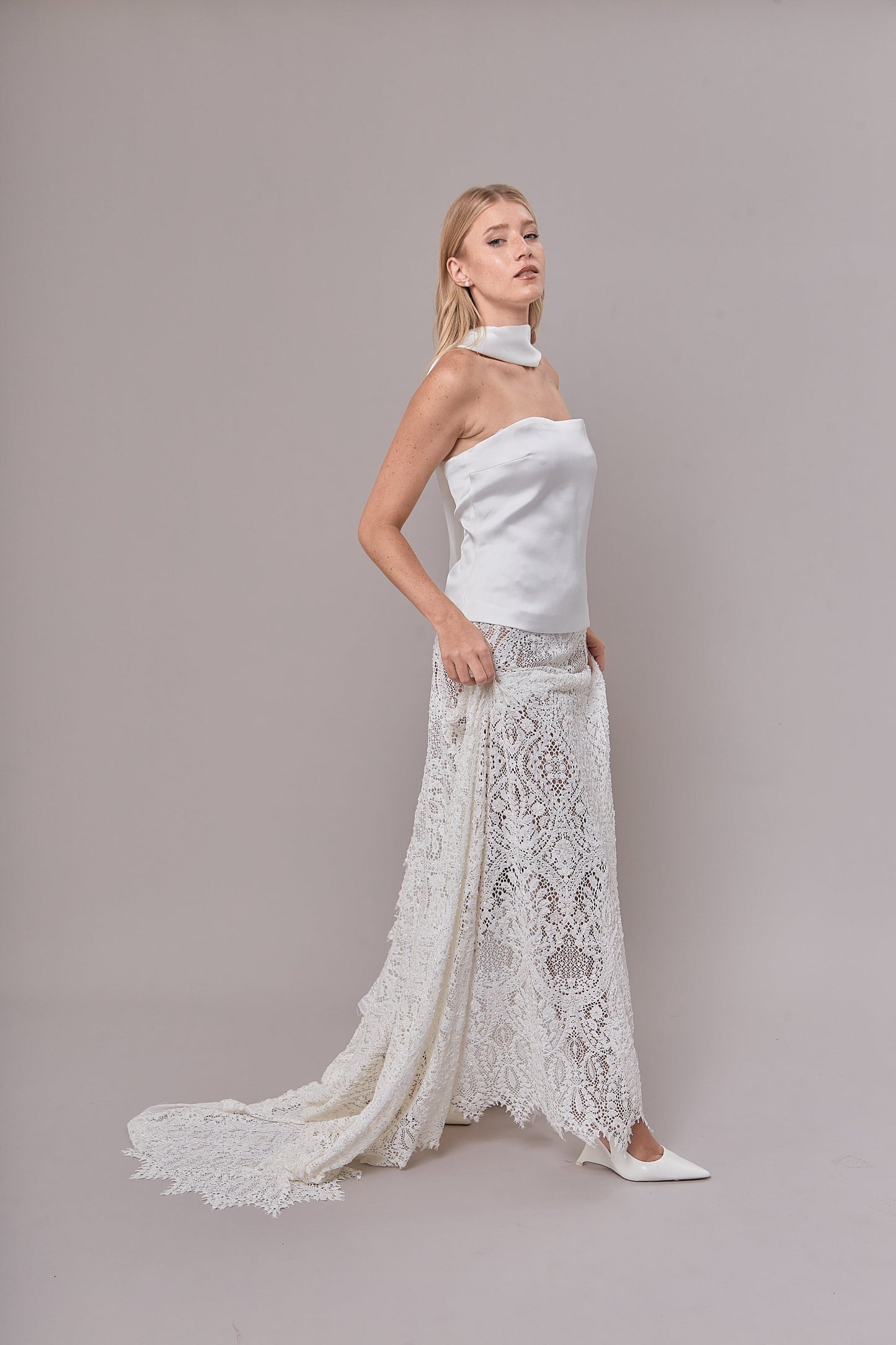 S0622 EMBROIDERY LACE WITH BEADS