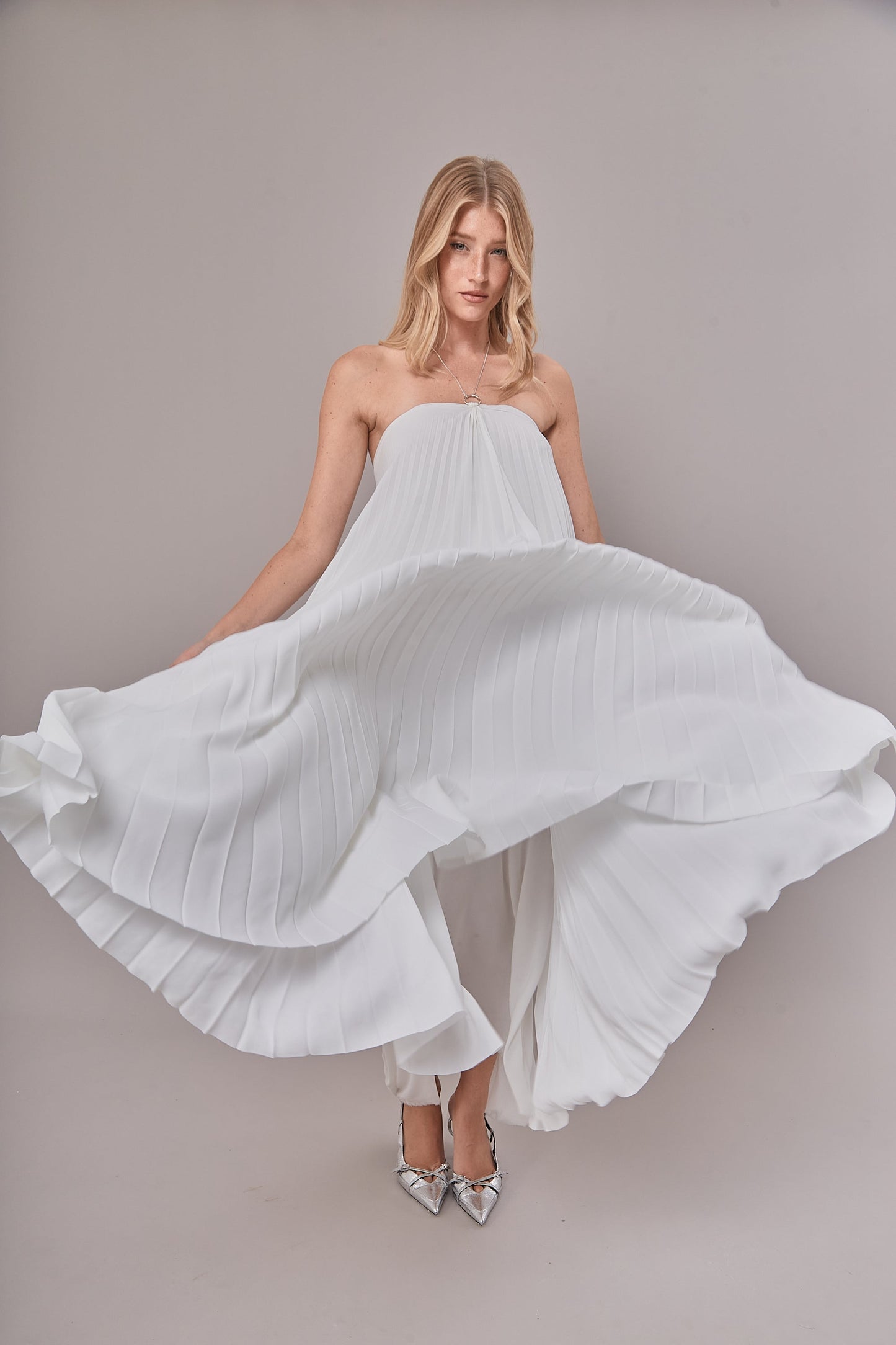 S0620 PLEATED CHIFFON