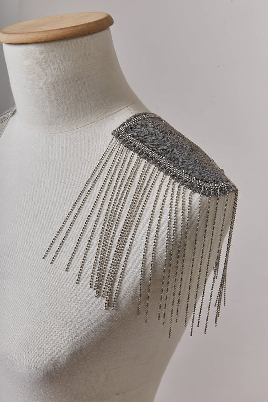 S0648 SILVER EPAULETTE